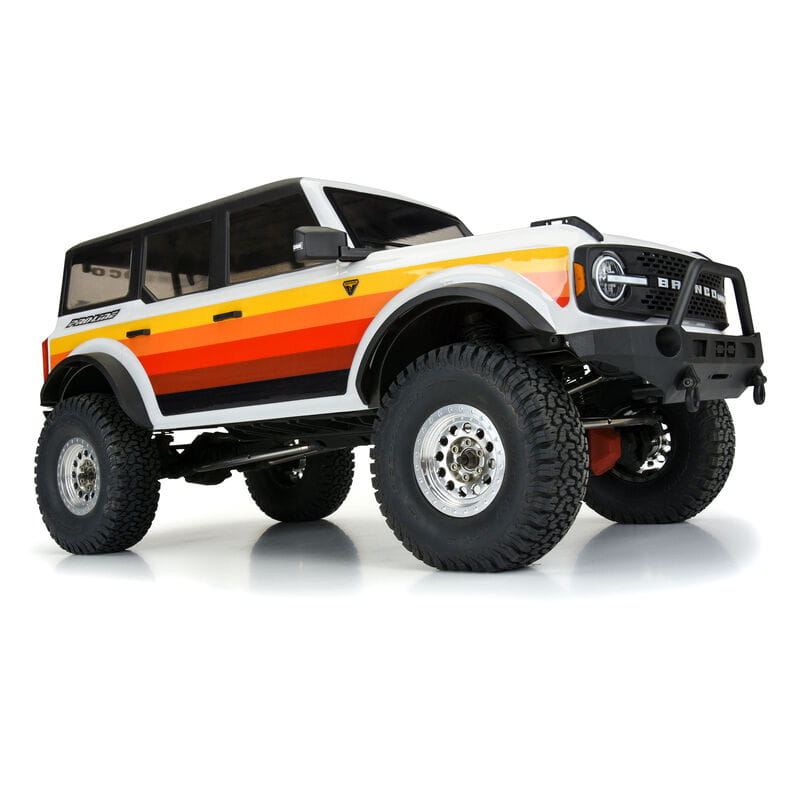 Proline 1:10 2021 Ford Bronco Clr Body Set 12.3": Crawlers Proline 1:10 2021 Ford Bronco Clr Body Set 12.3": Crawlers