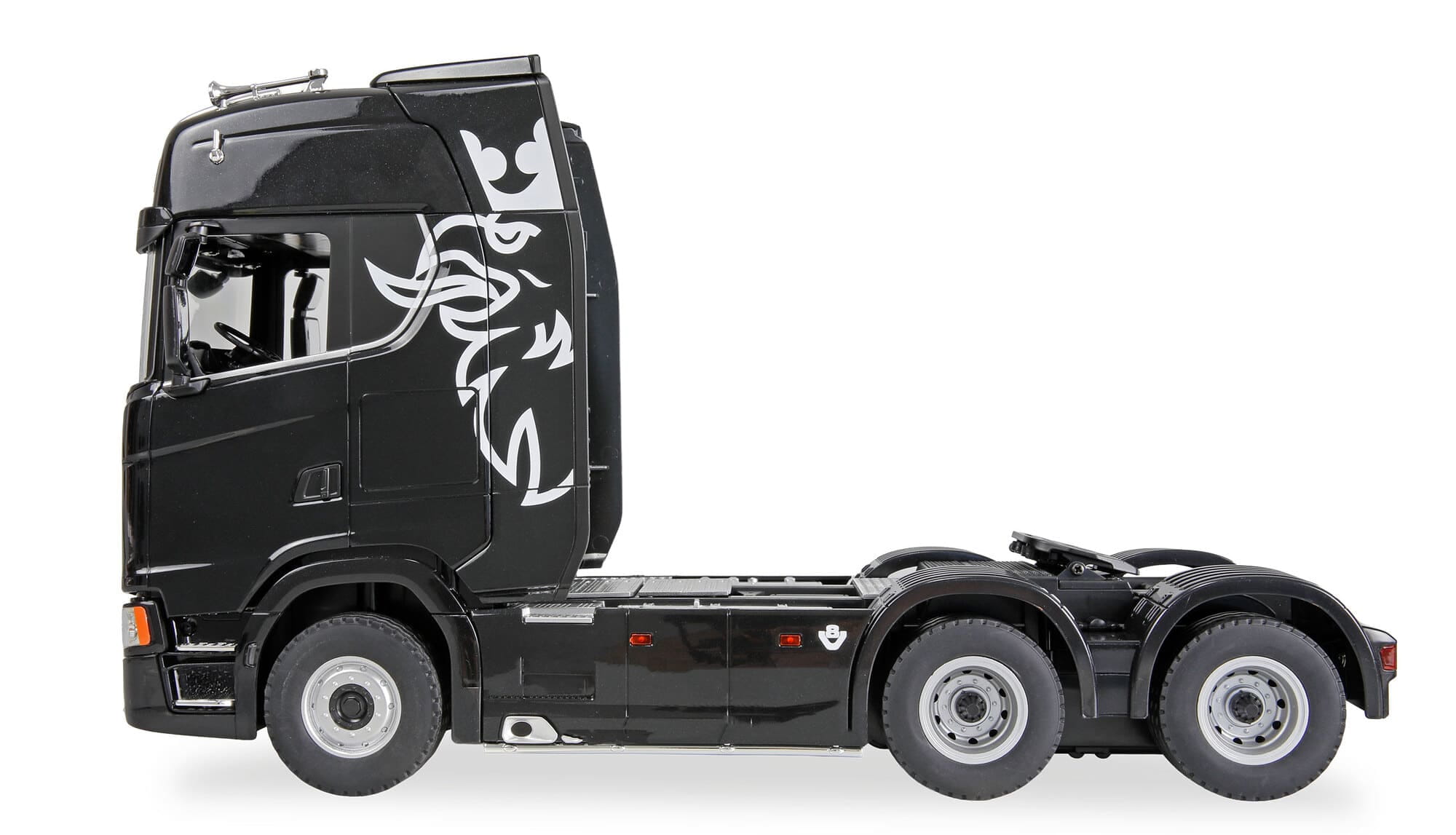 Amewi Scania 770 S 6x4 RC Zugmaschine RTR 1_18 Schwarz