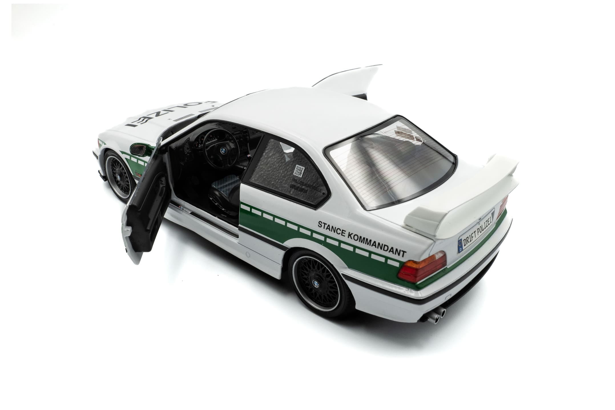BMW E36 M3 Polizei 1_18 Modellauto - Detailgetreue Nachbildung