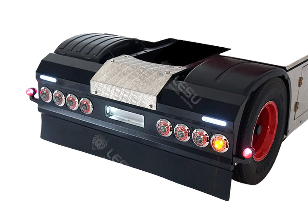 Lesu Heckstossstange mit 8x LED-Rueckleuchten - RC-Zubehoer
