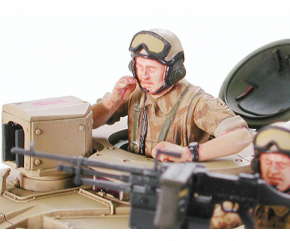 Tamiya 1_35 Britischer Kampfpanzer Challenger 2 Wueste Modellbausatz_