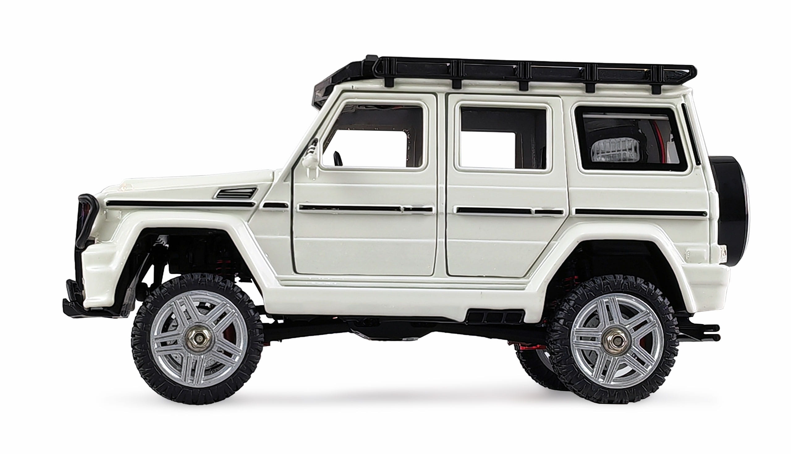 Amewi Scale Crawler BRX24 Metall 4WD 1:24 RTR weiß