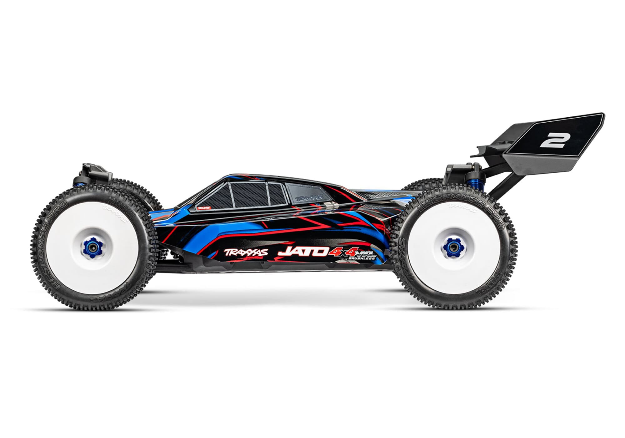 Traxxas JATO 4x4 VXL 1_8 Brushless Buggy in Blau_ RTR mit HD-Teilen und Velineon Motor