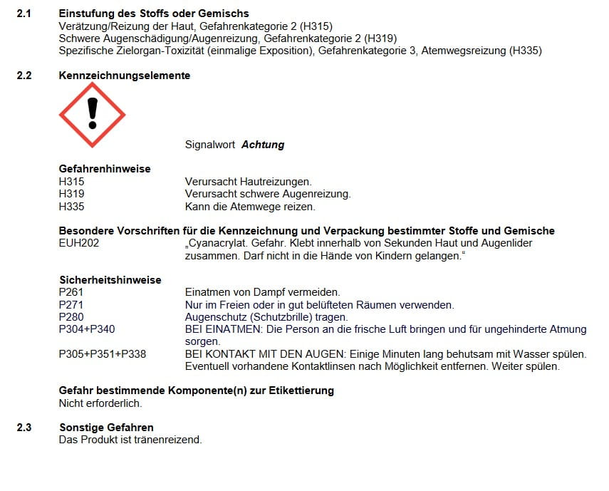 Robitronic Lexan Reparaturkleber 100ml