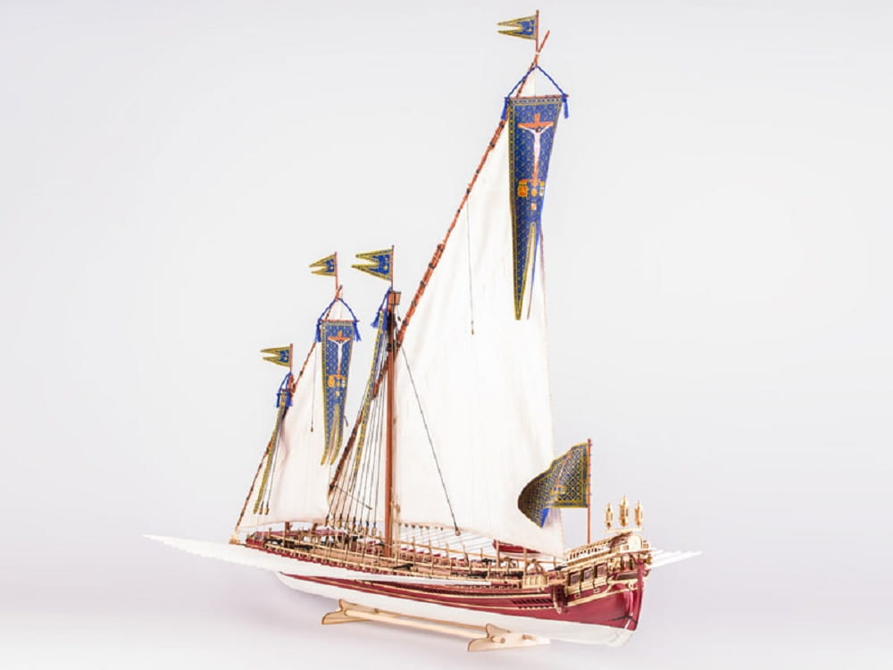 La Real Galeere 1_72 Bausatz - Historisches Schiffsmodell von Dusek