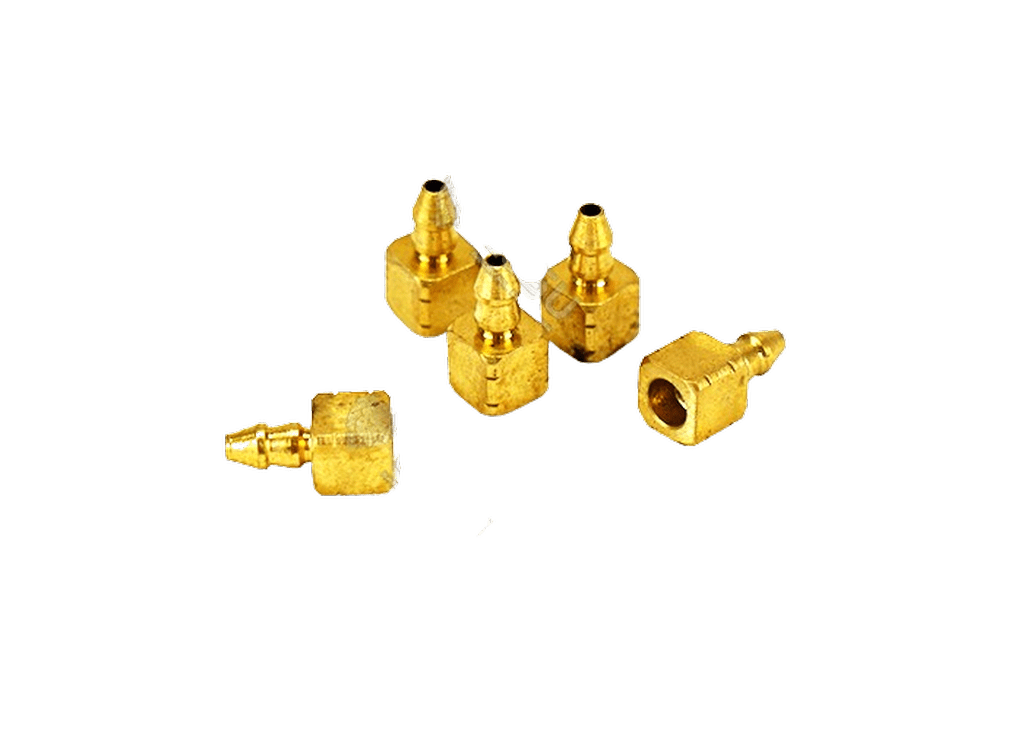 Lesu Hydraulik Loet-Anschlussnippel Messing gerade 1Stueck - RC-Zubehoer