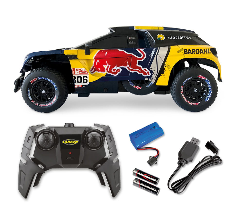 CARSON Peugeot Rally RTR Einsteiger Auto carson peugeot rally