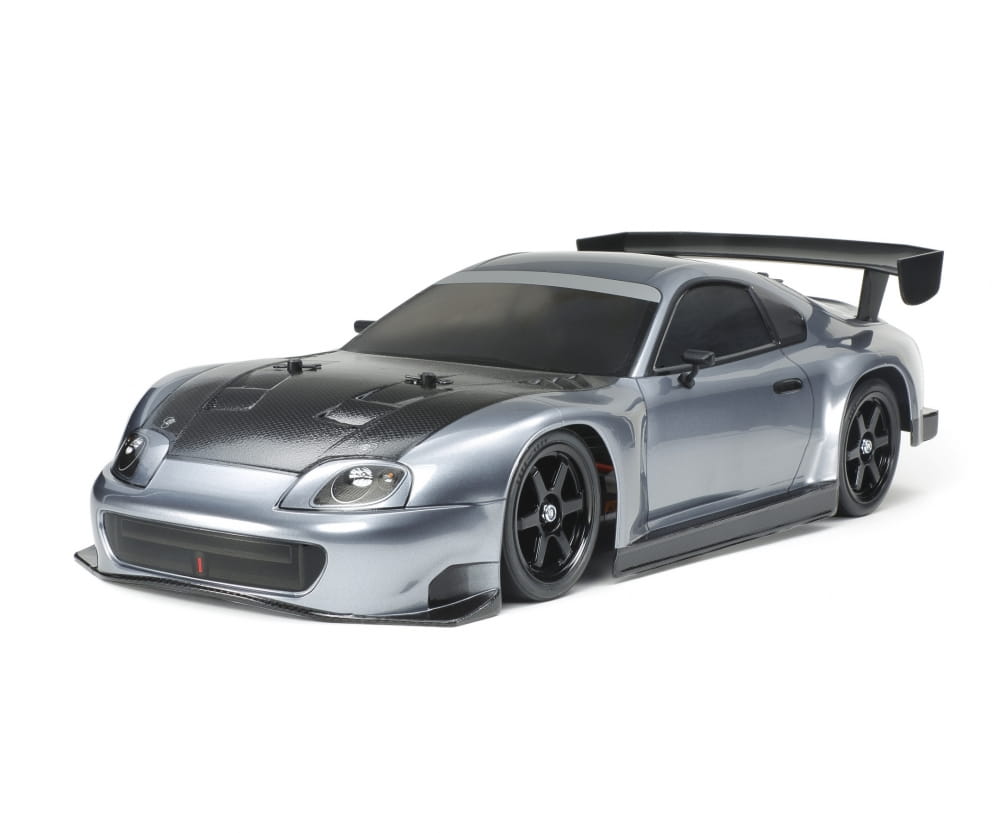 Tamiya 1:10 RC Toyota Supra Racing A80 TT-02 Kit ohne Regler