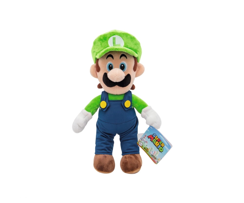 Simba Toys Super Mario Luigi Plüsch Figur, 30cm