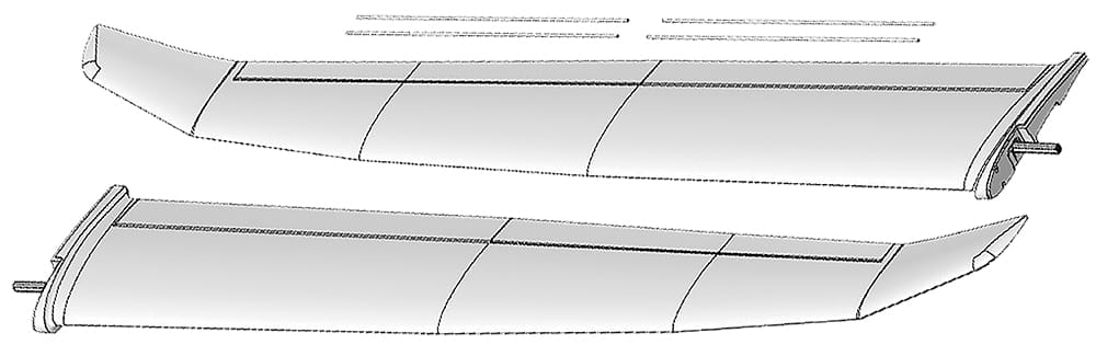 Multiplex RR Tragflaechen Heron - RC-Zubehoer