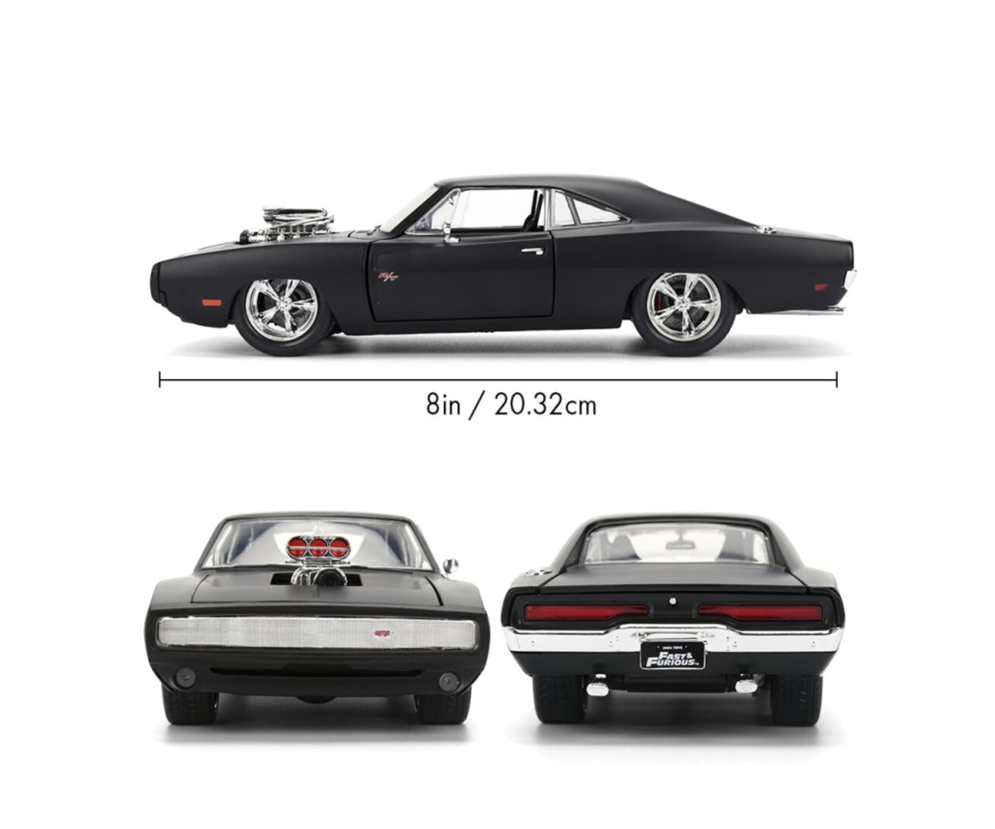 Jada Toys Fast _ Furious _4_ 1970 Dodge Charger 1_24