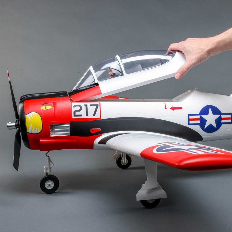 E-flite RC Flugzeug T-28 Trojan 1.2m mit Smart PNP