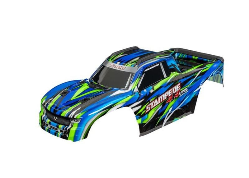 Traxxas Karosserie Stampede 4x4 VXL gruen - RC-Zubehoer