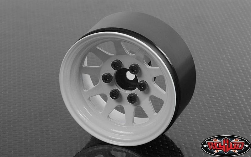 RC4WD OEM Stamped Steel 1.9 Beadlock Felgen (White)