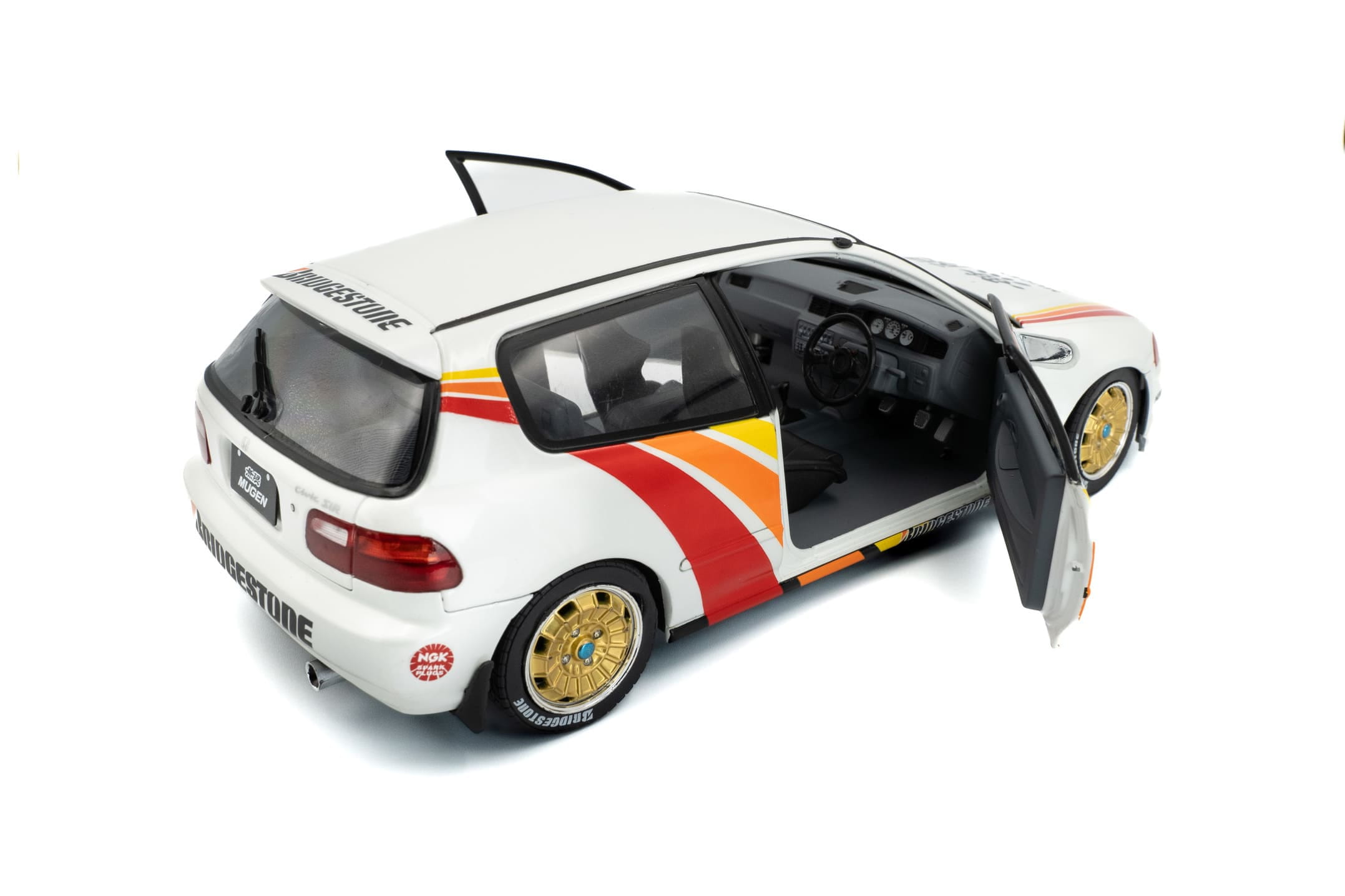 Honda Civic EG6 1_18 Modellauto in Weiss - Solido Honda Civic EG6 1_18 Modellauto in weiss – Detailgetreue Nachbildung