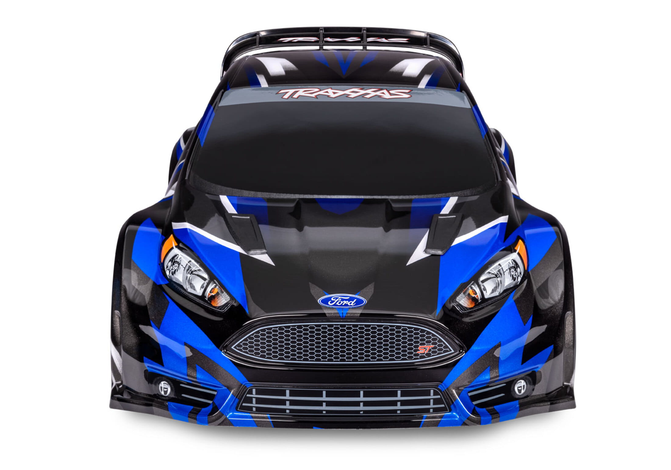 Traxxas RC Ford Fiesta ST 4x4 BL 2S Rally RTR 1-10 blau