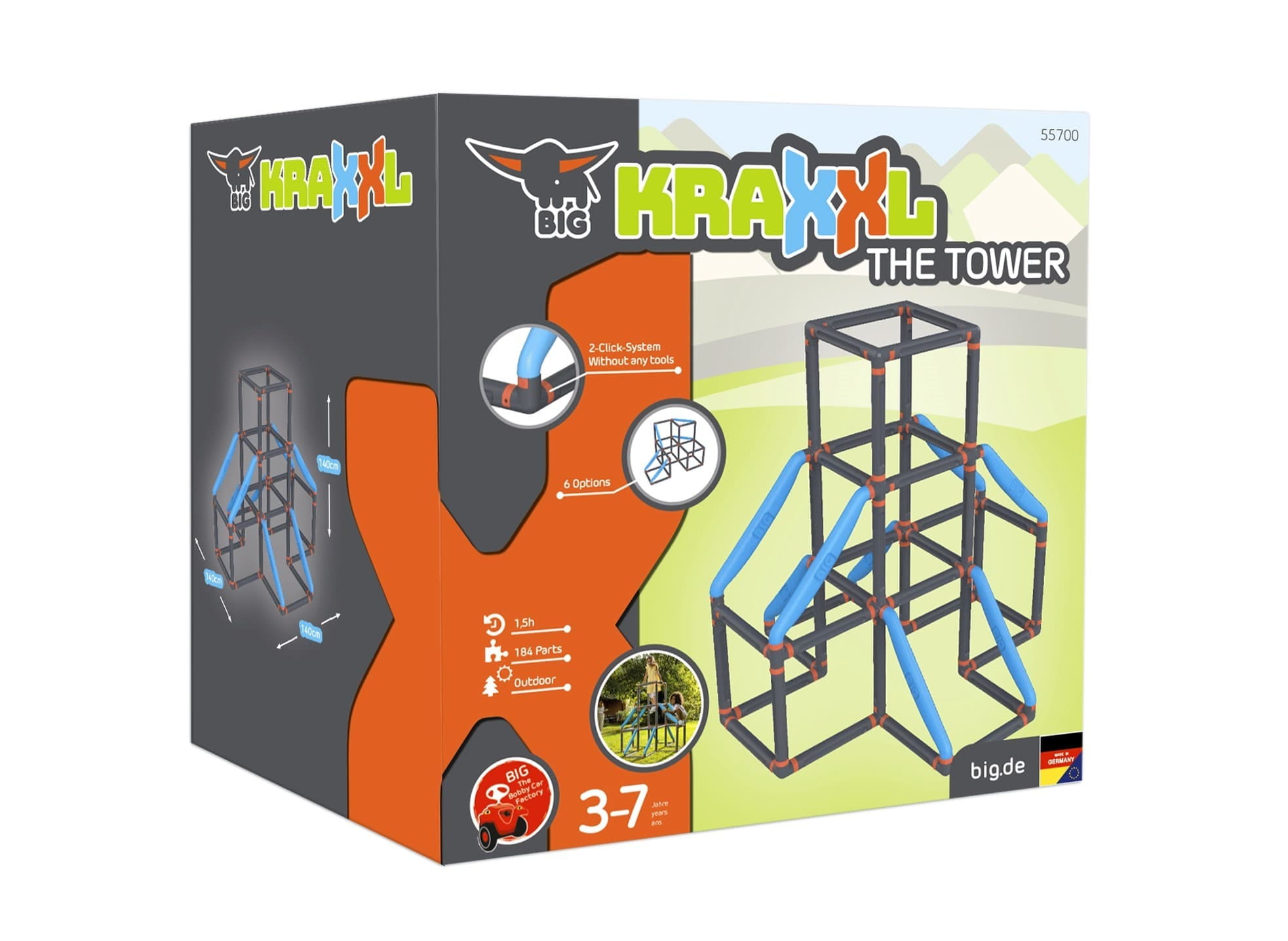 BIG Spielwaren Klettergeruest The Tower big the tower