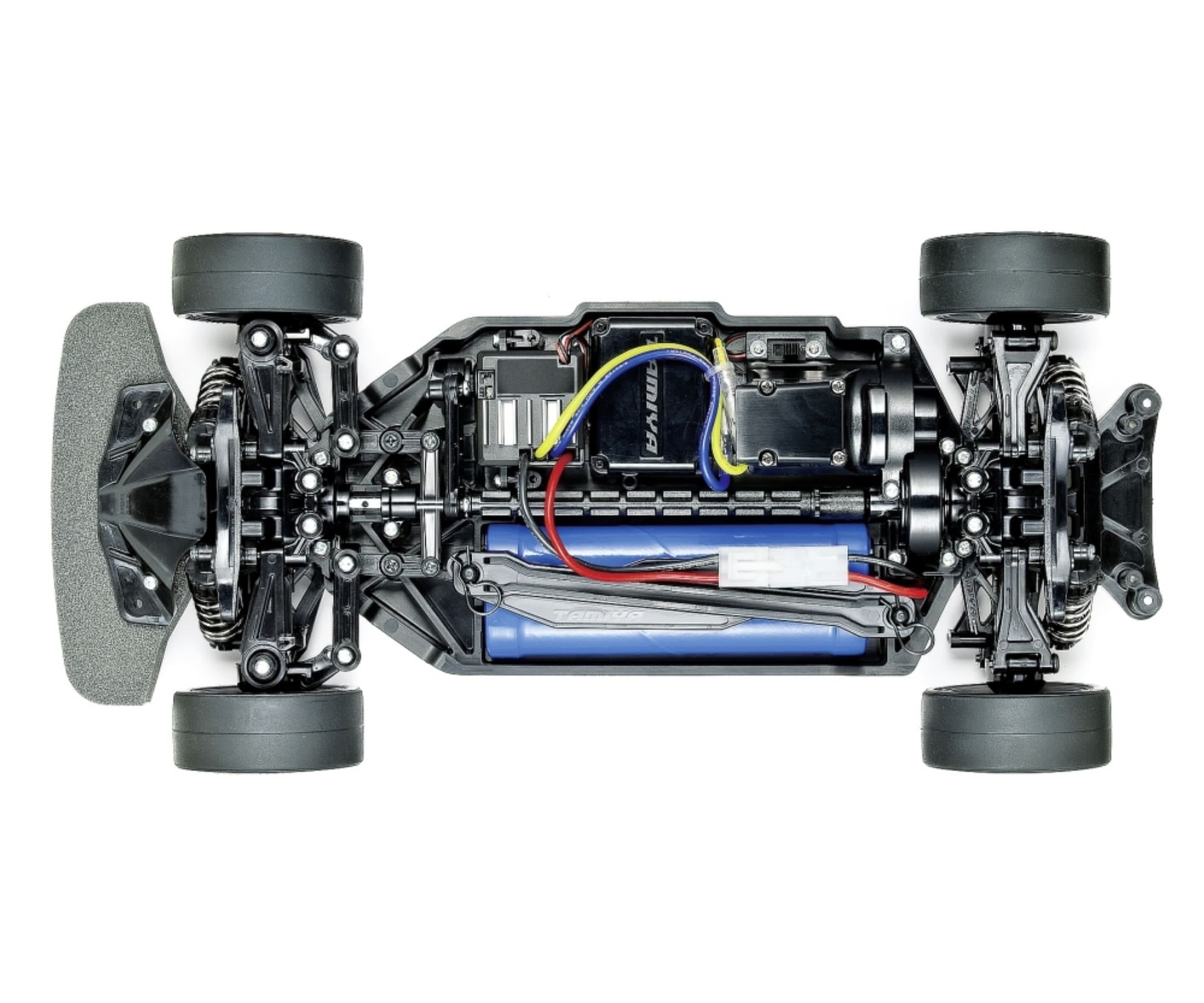 Tamiya 1_10 RC Honda NSX Racing TT-02 Weiss Bausatz Lackiert - RC-Zubehoer