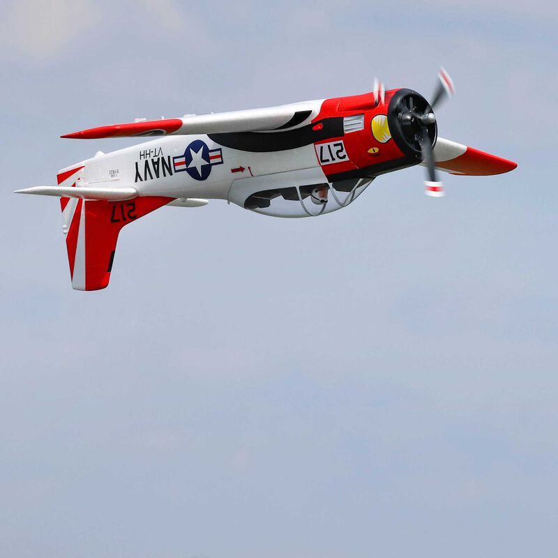 E-flite RC Flugzeug T-28 Trojan 1.2m mit Smart PNP