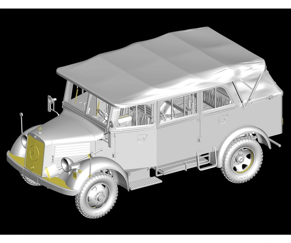 MiniArt 1:35 Deutsches Kfz.70 L1500A Mannsc Plastik Modellbausatz