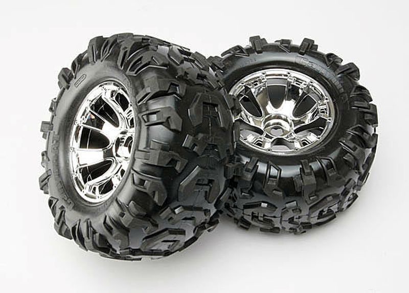 Traxxas Reifen_Felge montiert 3_8Zoll - RC-Zubehoer