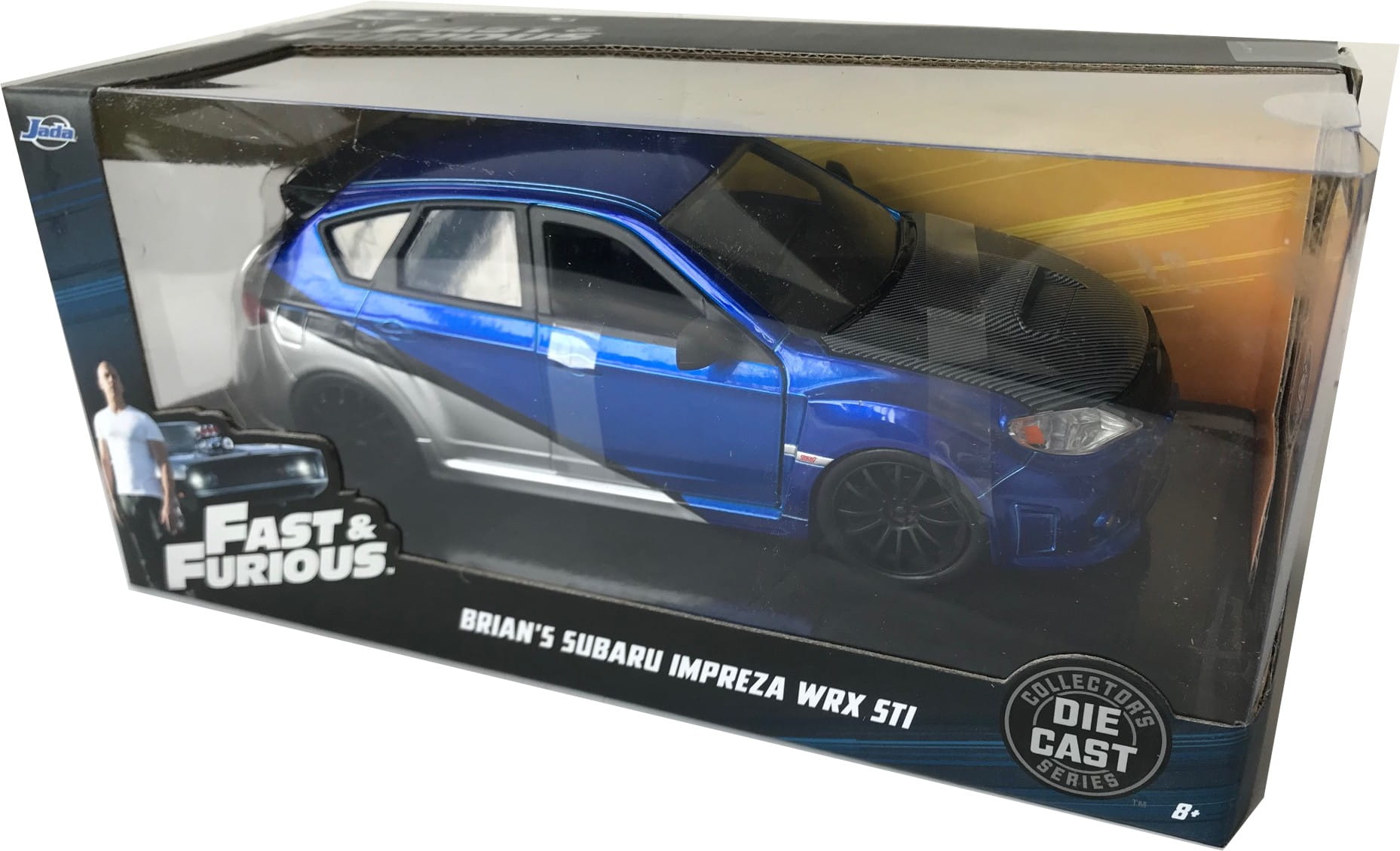 Jadatoys 1:24 Modellauto Brian's Subaru Impreza WRX STI Fast and Furious