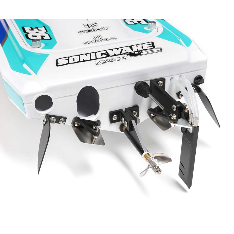 Proboat Sonicwake V2 36_ Brushless RC Boot Weiss