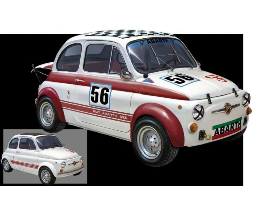 Italeri 1:12 FIAT Abarth 695 SS/ Assetto Corsa
