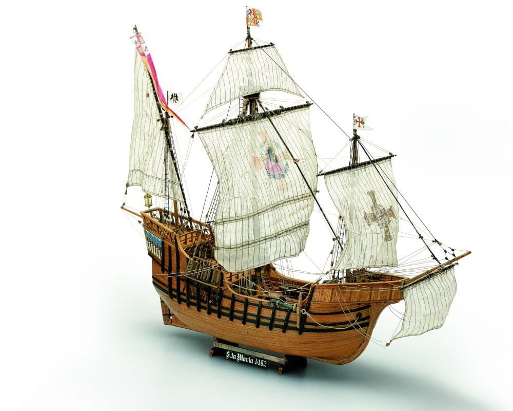 Mamoli Santa Maria Flagschiff der Columbus Flotte 1:50 Holz Bausatz