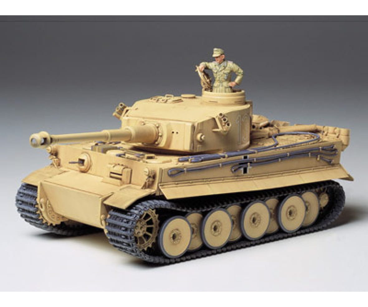 Tamiya WWII Tiger 1 Panzer Init. Frühe Produktion 1:35 Plastik Modellbau Militär Bausatz