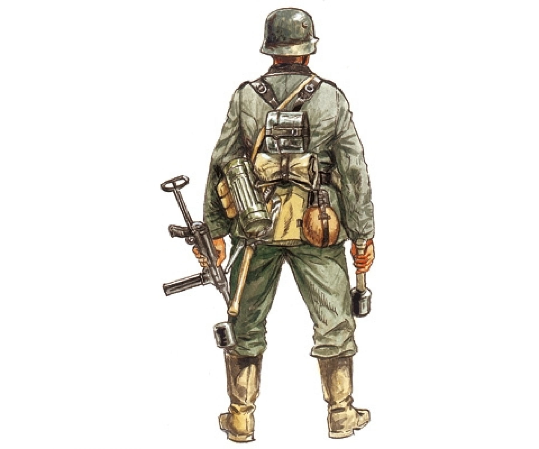 Italeri 1:72 Deutsche Infanterie Militär Plastik Modellbau Bausatz