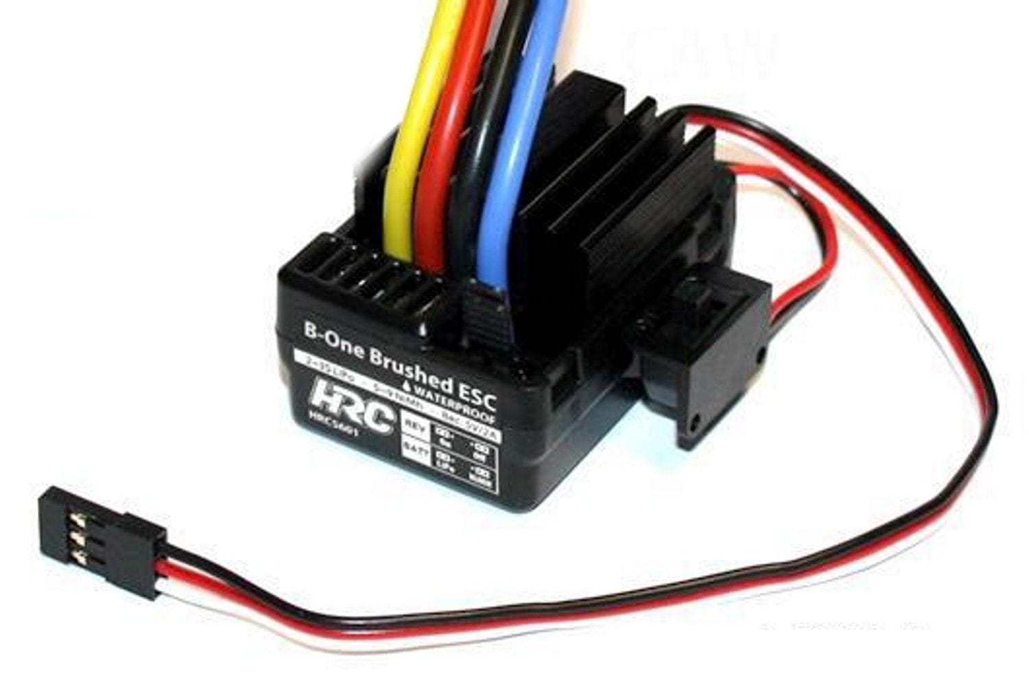 HRC B one Elektronischer Fahrregler 12T Wasserdicht 100A Brushed mit Lipo Programm HRC B one Elektronischer Fahrregler 12T Wasserdicht 100A Brushed mit Lipo Programm