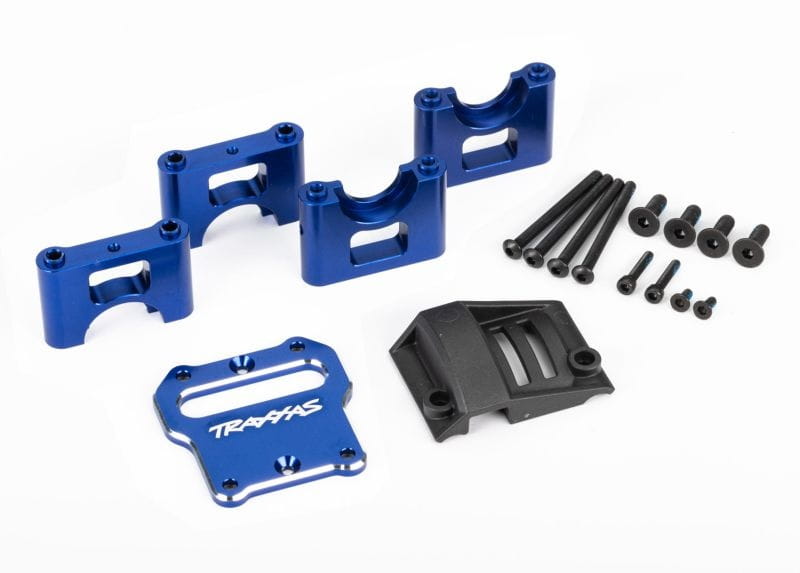 Traxxas Center Diff-Halter 6061-T6 Alu blau eloxiert - RC-Zubehoer