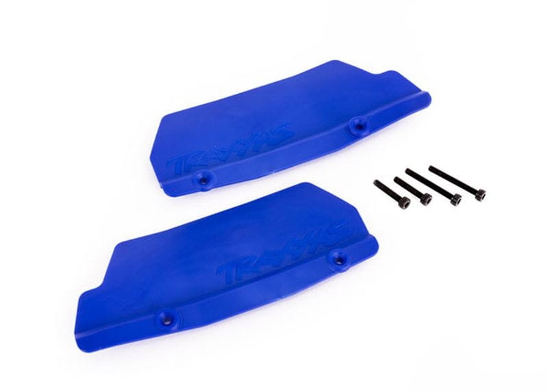 Traxxas Mud-Guards blau l_r _ Schrauben - RC-Zubehoer