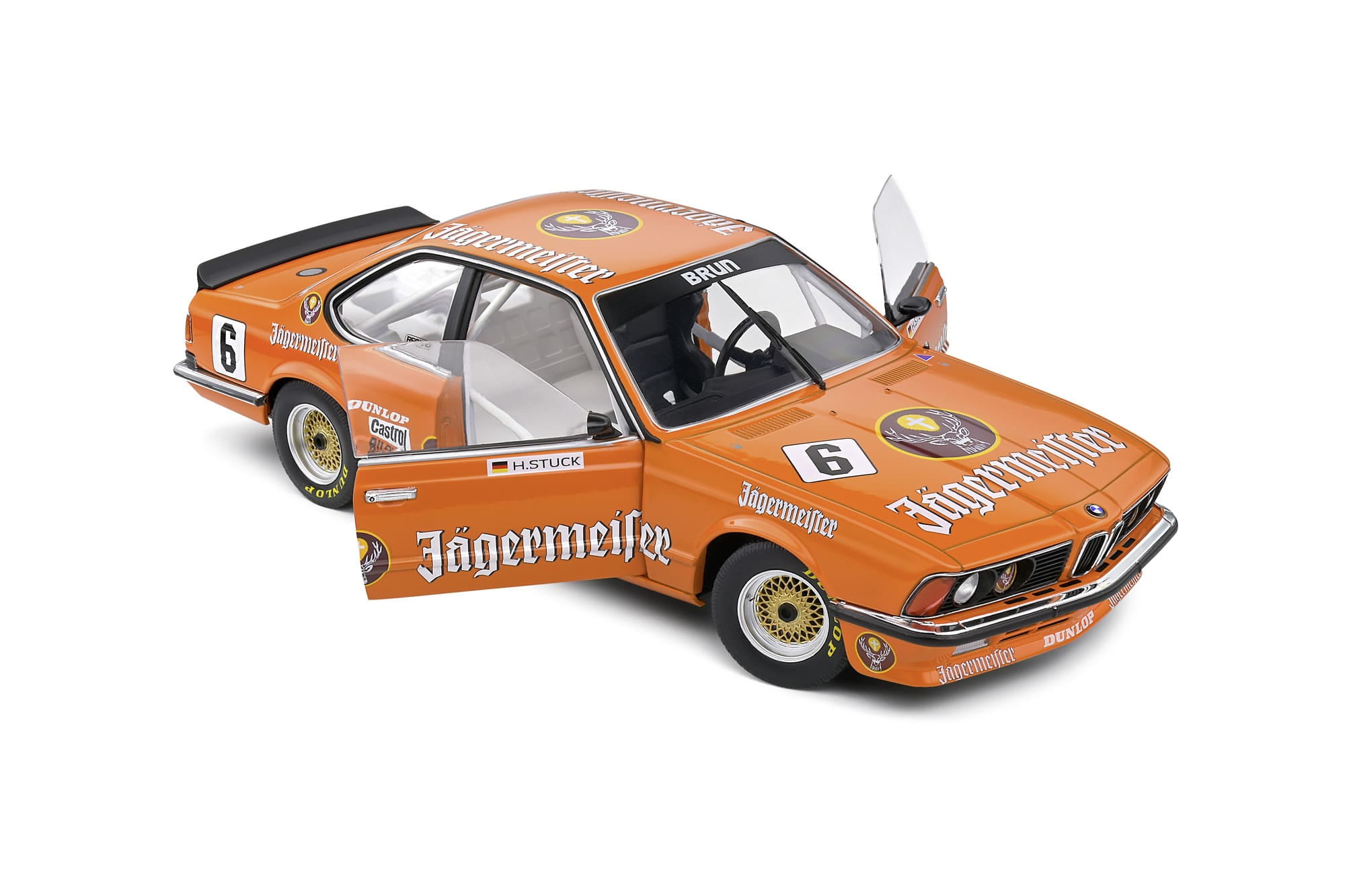 Solido Modellauto BMW 635 CSI E24 ETCC Hans-Joachim Stuck 1_18 1984