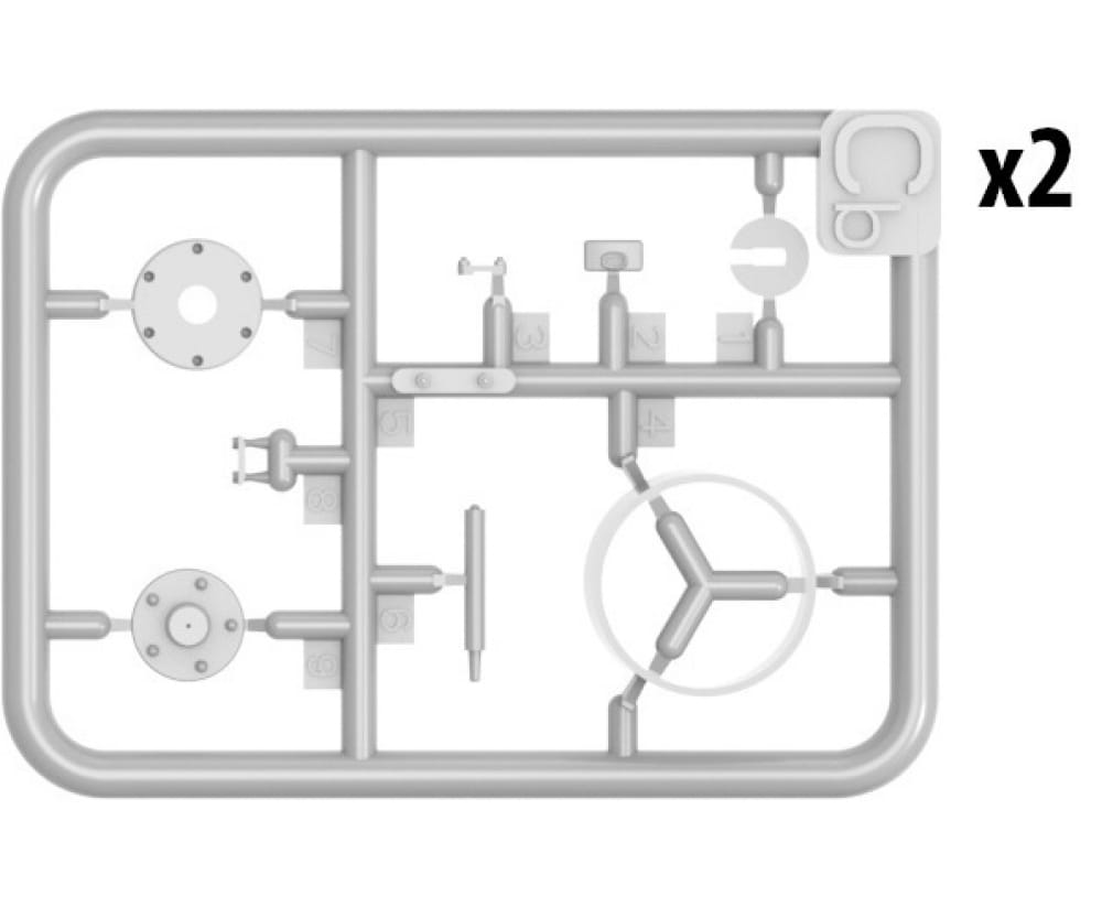 MiniArt 1:24 Deutsches Industrie Traktor D8 Plastik Modellbausatz MiniArt 1:24 Deutsches Industrie Traktor D8 Plastik Modellbausatz