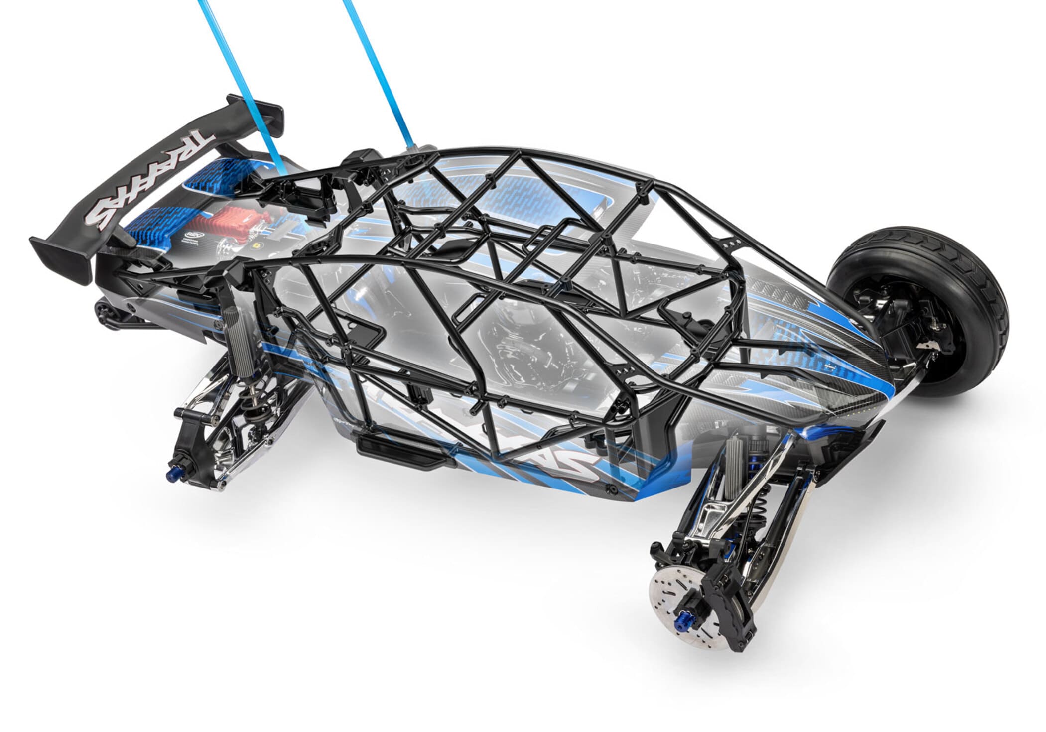 Traxxas Funco RWD 8S VXL Sand Car 1_6 RTR Brushless_ 88_ km_h_ Pro Scale Modell Rot Traxxas Funco RWD 8S VXL 1_6 Sand Car RTR Brushless Hochleistungs-RC Offroad-Modell in Rot
