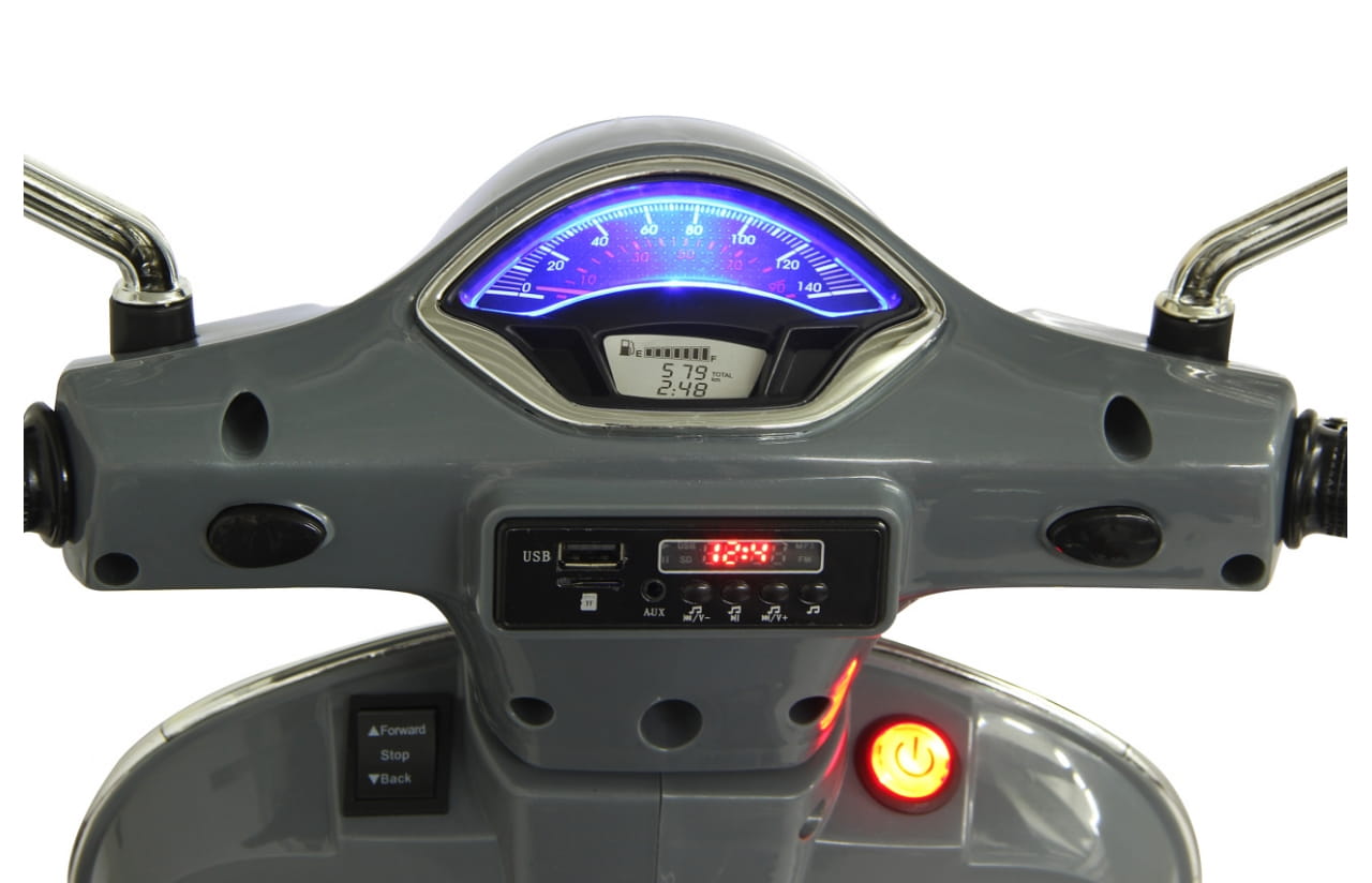 Jamara Ride-on Vespa GTS 125 grau 12V