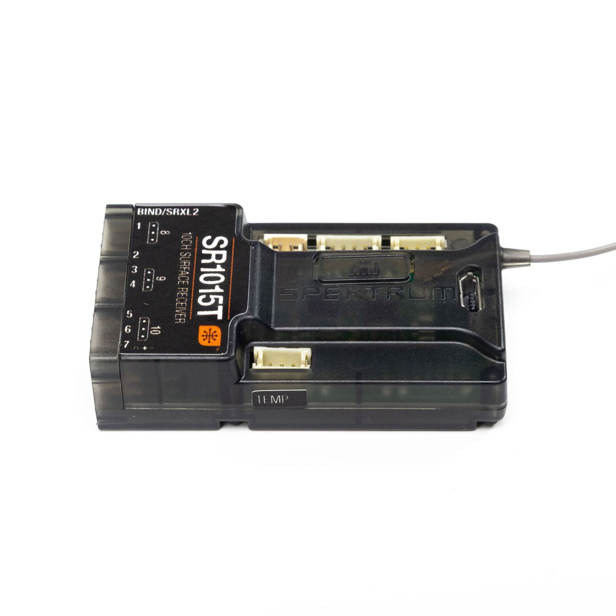 Spektrum SR1015T 10-Kanal DSMR_ Empfaenger mit Smart Telemetrie