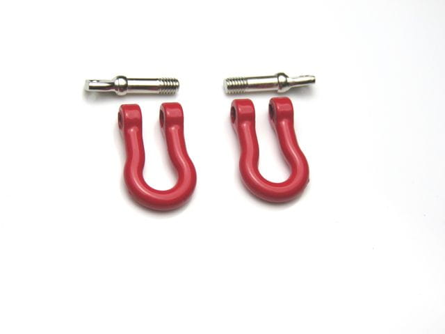 Thicon 1_14 _ 1_10 Schaekel Metall rot 2 Stueck - RC-Zubehoer