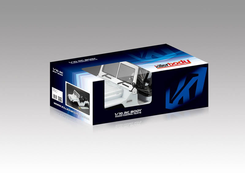 Killerbody 1_10 Crawler WARRIOR_ Weiss_ RTU all-In - RC-Zubehoer