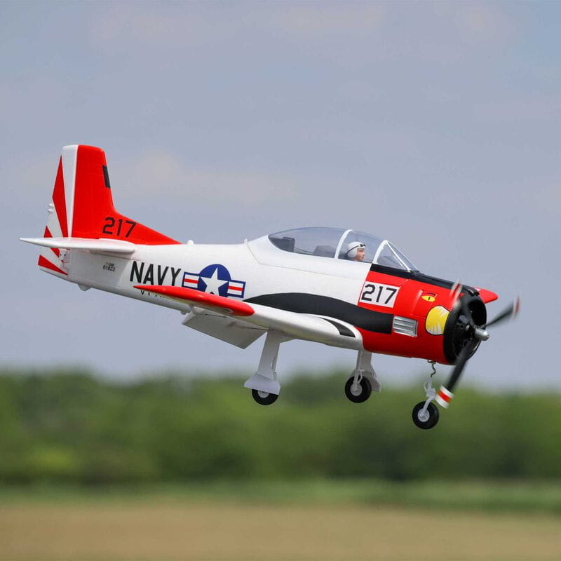 E-flite RC Flugzeug T-28 Trojan 1.2m mit Smart PNP
