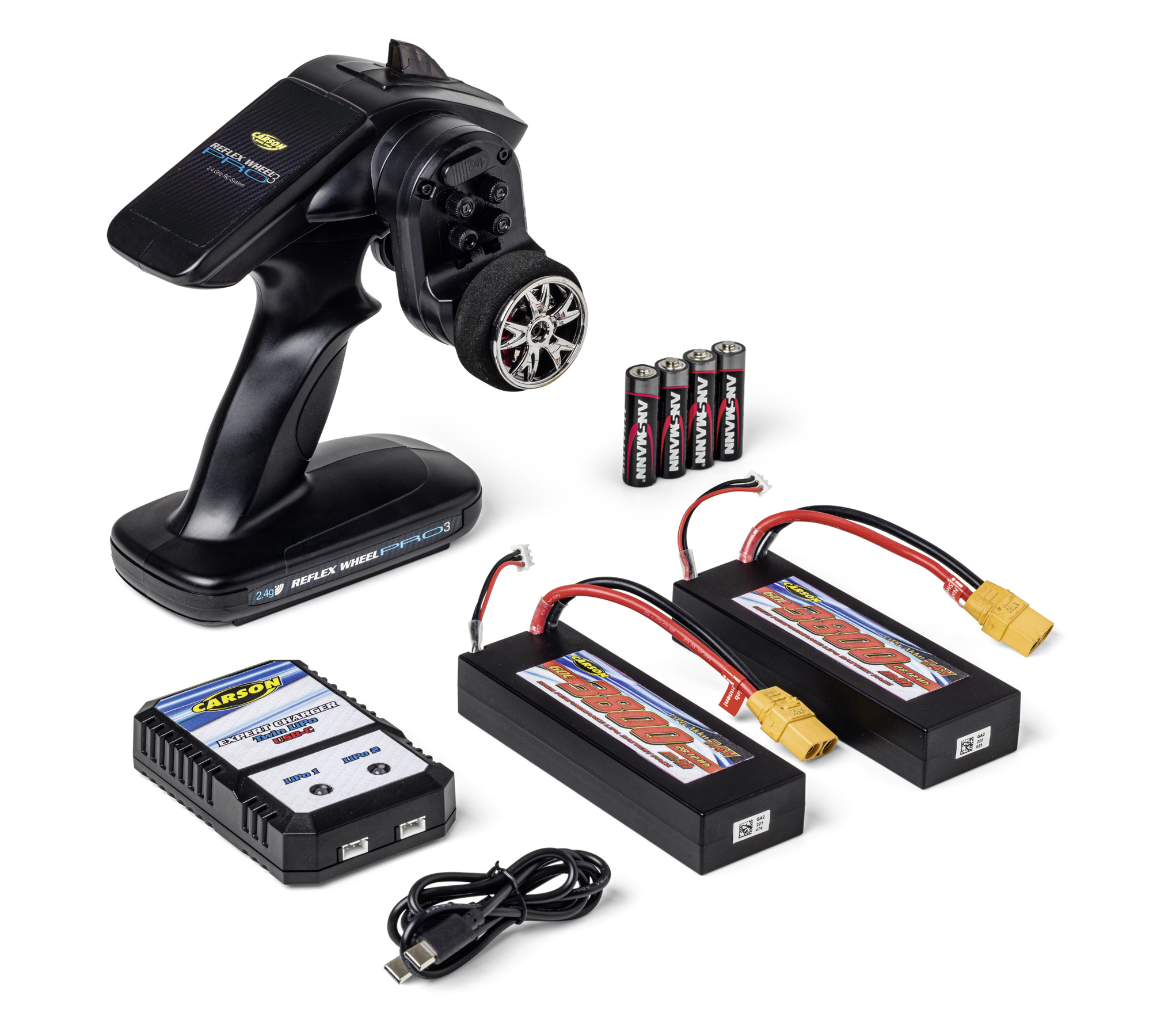 Carson 1_8 Virus 4_2 XL Brushless RTR Offroad Buggy 80 km_h - LiPo Akku und 2.4 GHz Schwarz - Tuerkis
