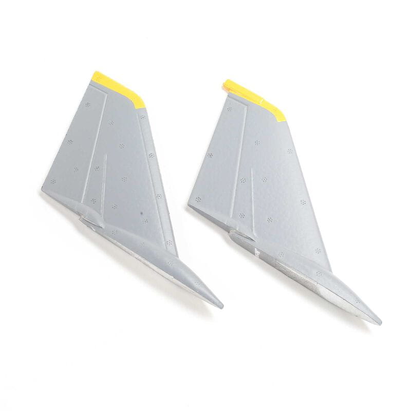 E-flite Vertical Fin Set: F-14 40mm Twi