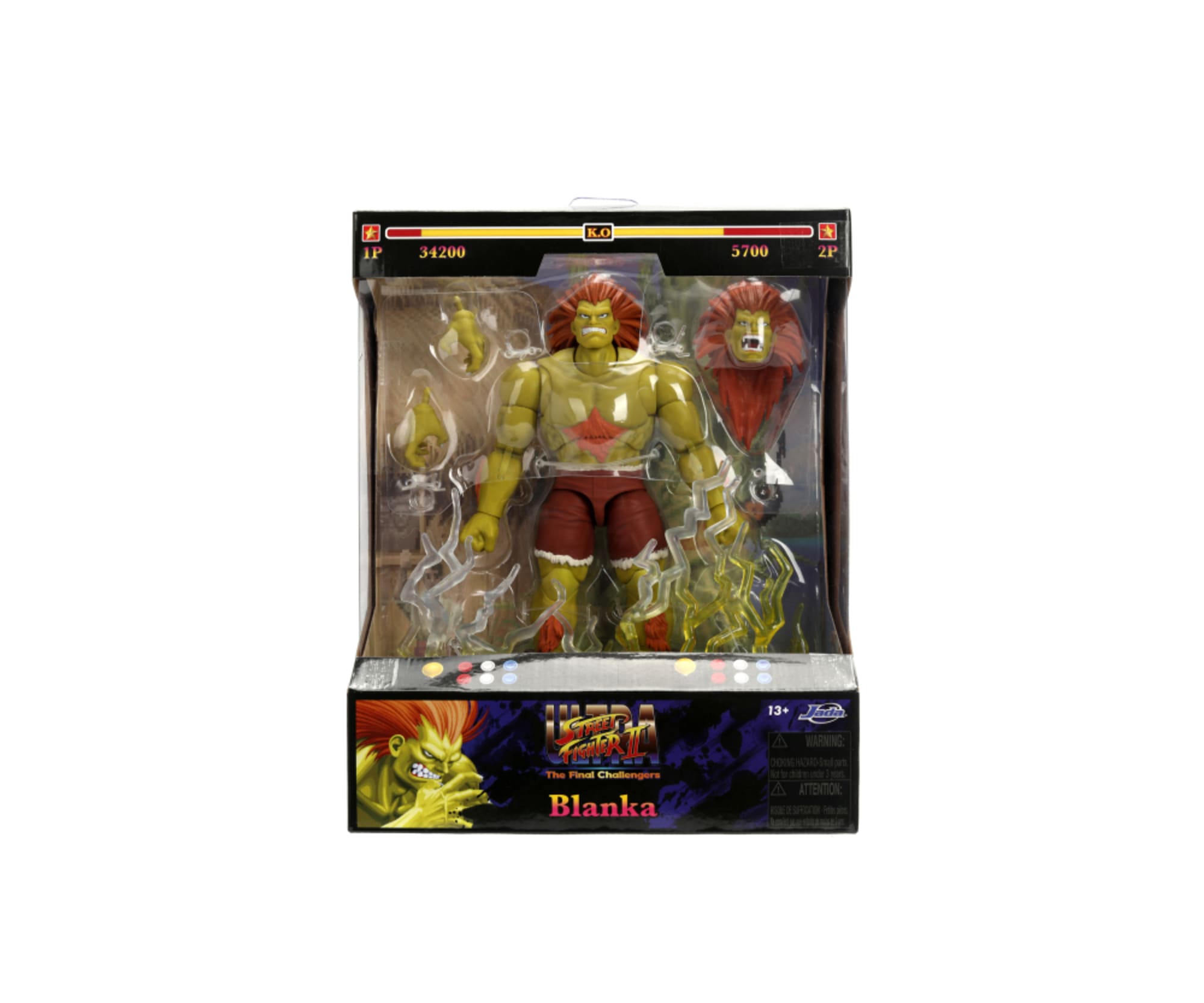 Jada Street Fighter II Blanka 7_5_ Figure - RC-Zubehoer