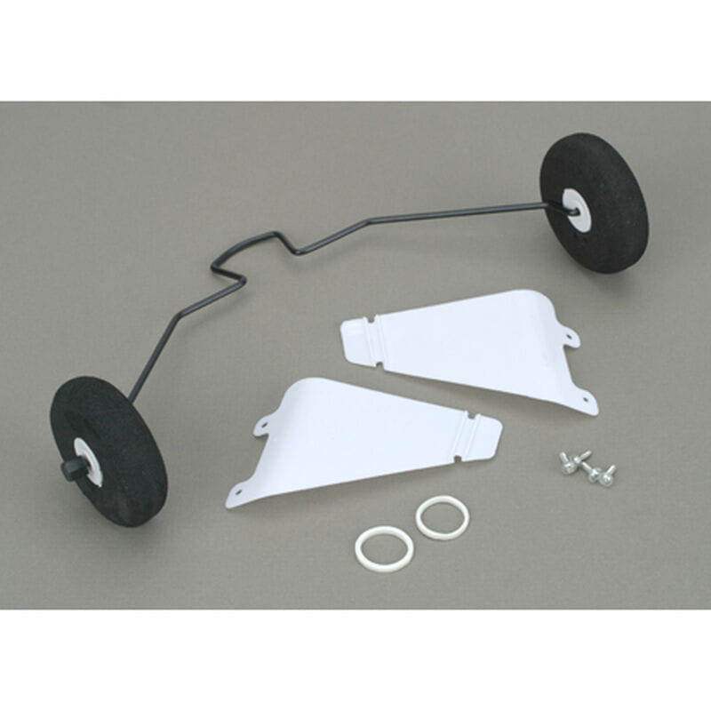 Hobbyzone Super Cub Fahrwerk m. Bereifung - RC-Zubehoer