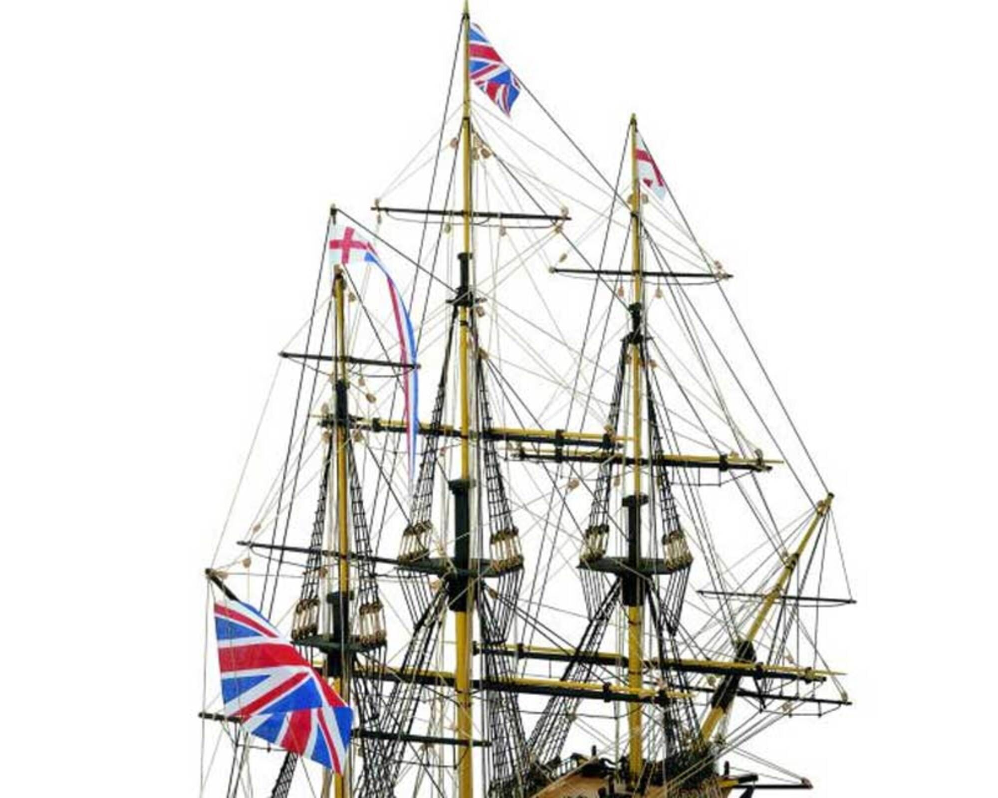 HMS Victory Bausatz 1_150 von Mamoli - Modell des Flaggschiffs von Lord Nelson