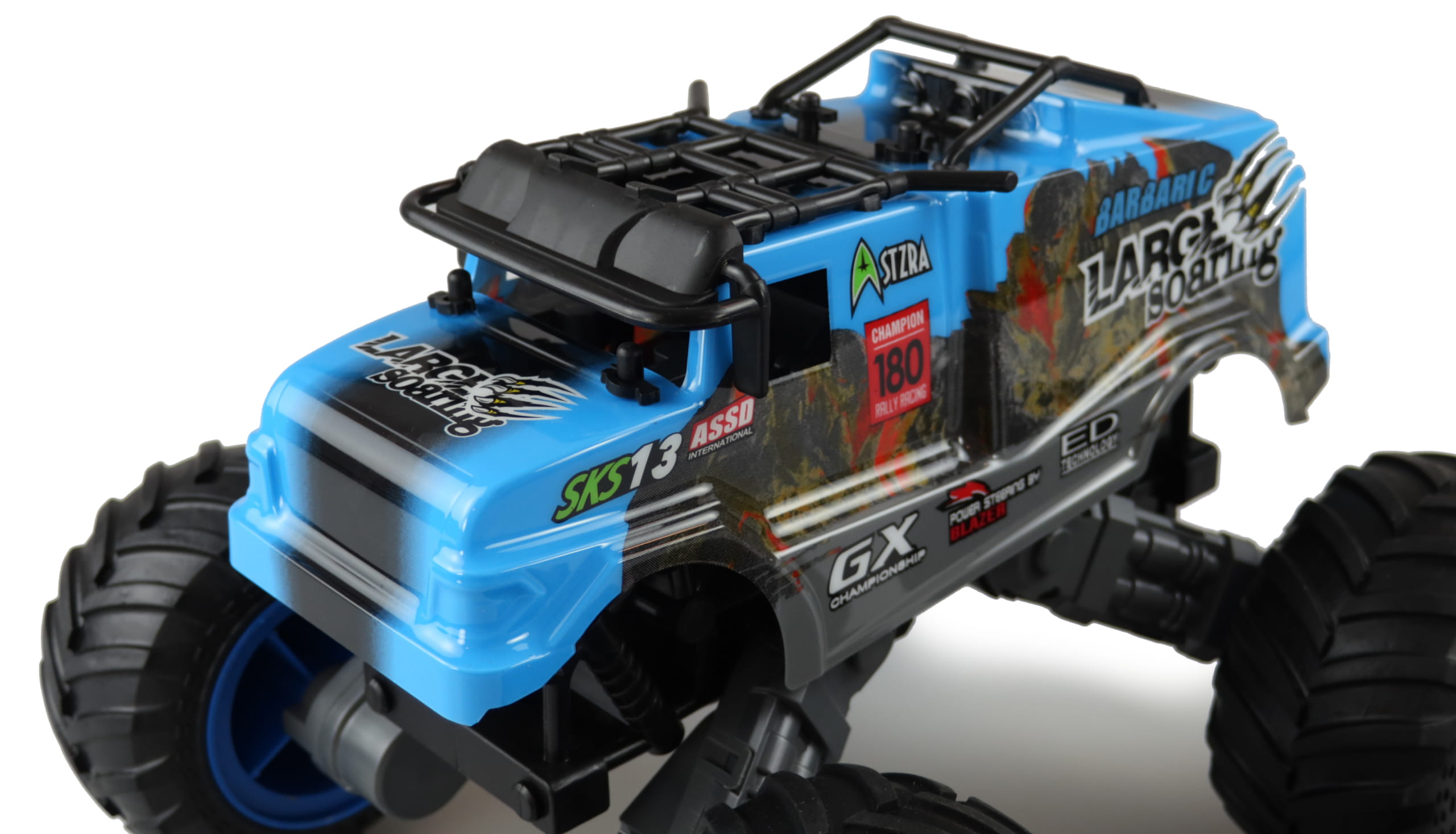 Amewi RC Crazy SXS13 Monstertruck 1:16 RTR, blau
