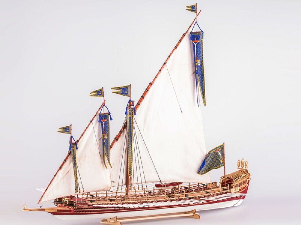 La Real Galeere 1_72 Bausatz - Historisches Schiffsmodell von Dusek