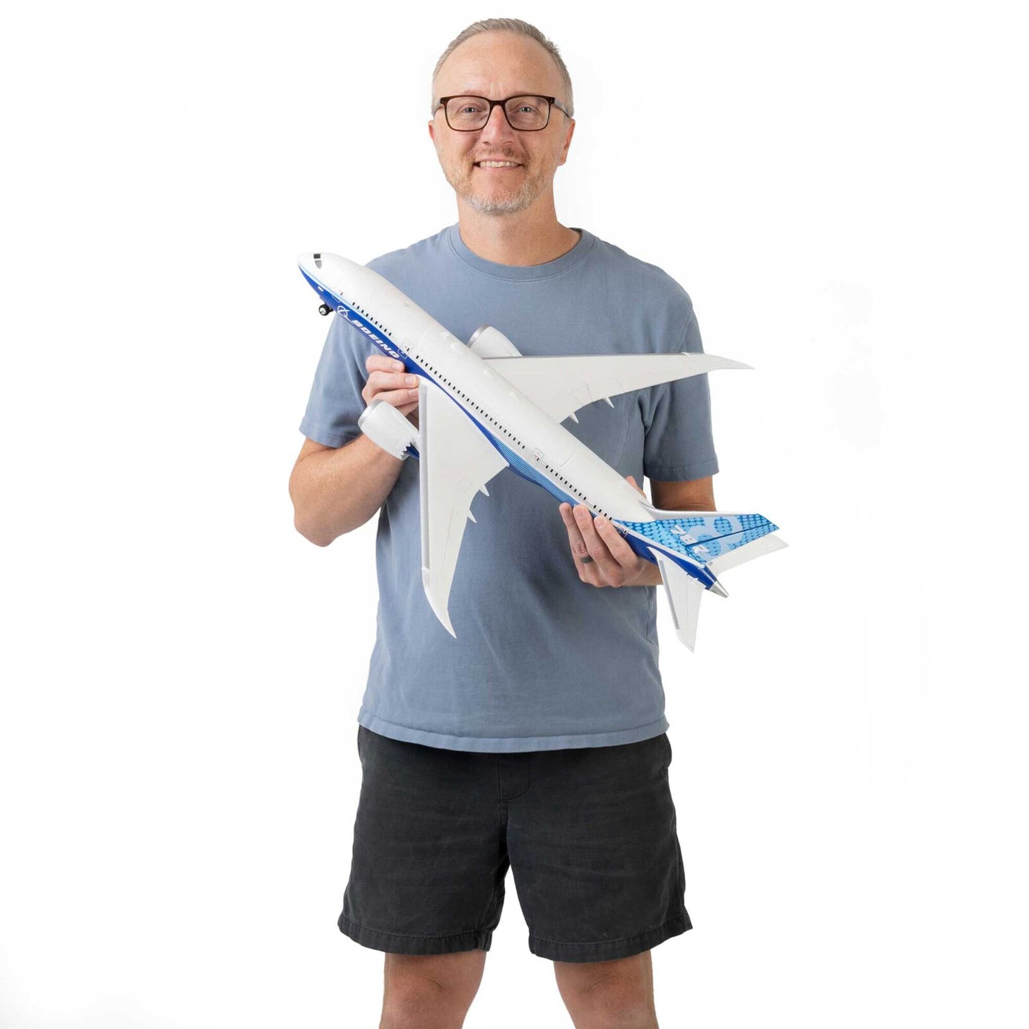 E-flite Micro Boeing 787-8 Dreamliner Twin 30 mm EDF BNF Basic mit AS3X und SAFE Select_ 715 mm Span